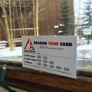 Carvers Tune Gift Card