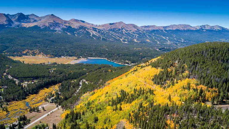 Downloaded Fall in Colorado, overlooking the Breckenridge ski area